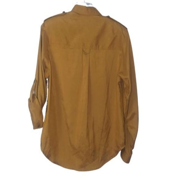 Vintage 80's Joan Harper Bronze Blouse - Picture 6 of 6